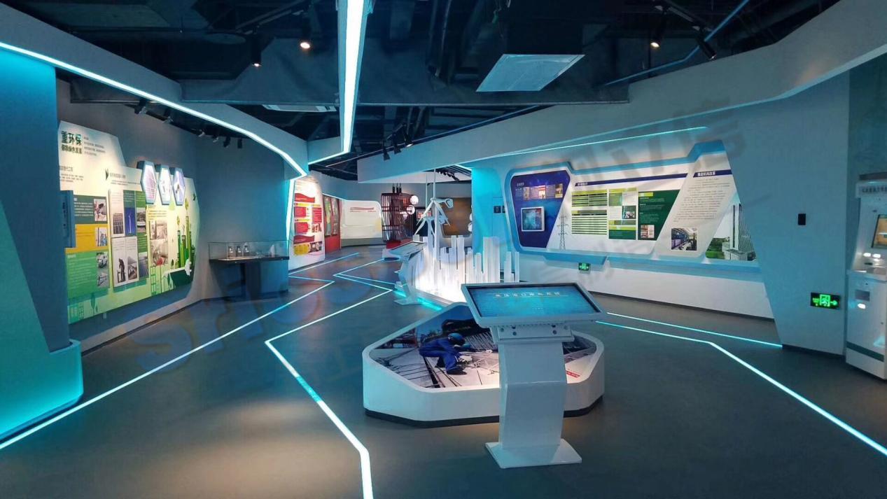 Multimedia exhibition hall design technology makes the electronic sand ...