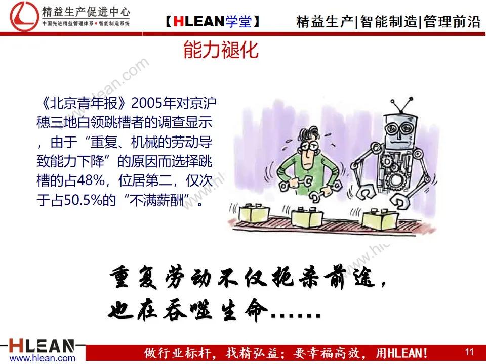 「精益學堂」多能工職業生涯規劃