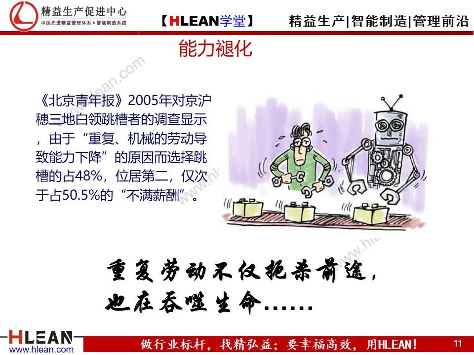 「精益学堂」多能工职业生涯规划