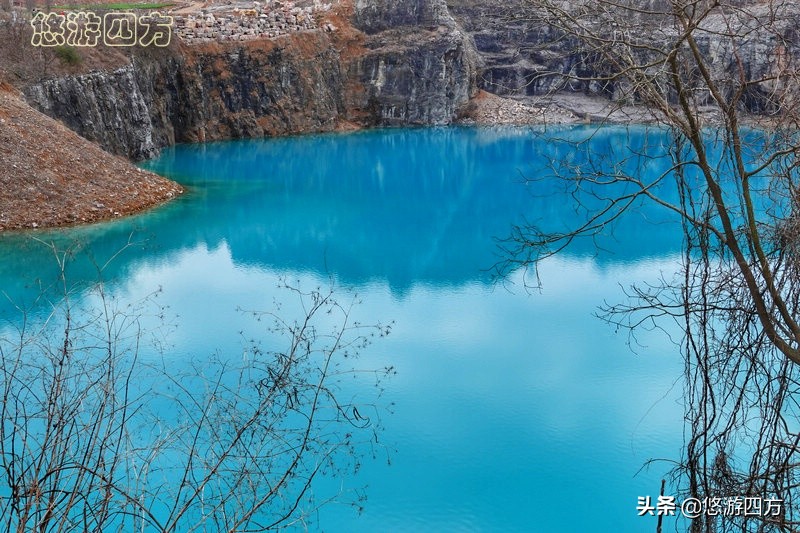 探访江苏宜兴网红湖，碧蓝湖水赛过九寨沟，竟