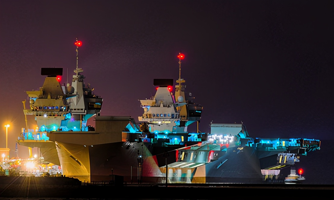 英國海軍的航母編隊要來了，真的厲害？ 網友：也就是嚇唬嚇唬小國