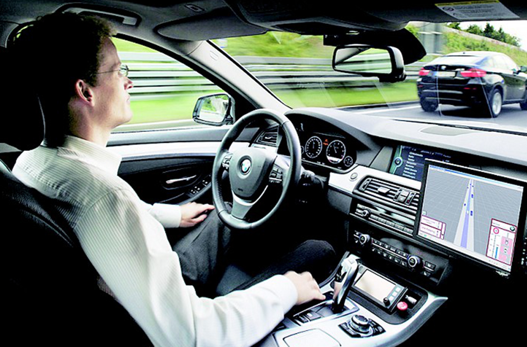 Severely step on the gas pedal or lightly step on the gas pedal, which