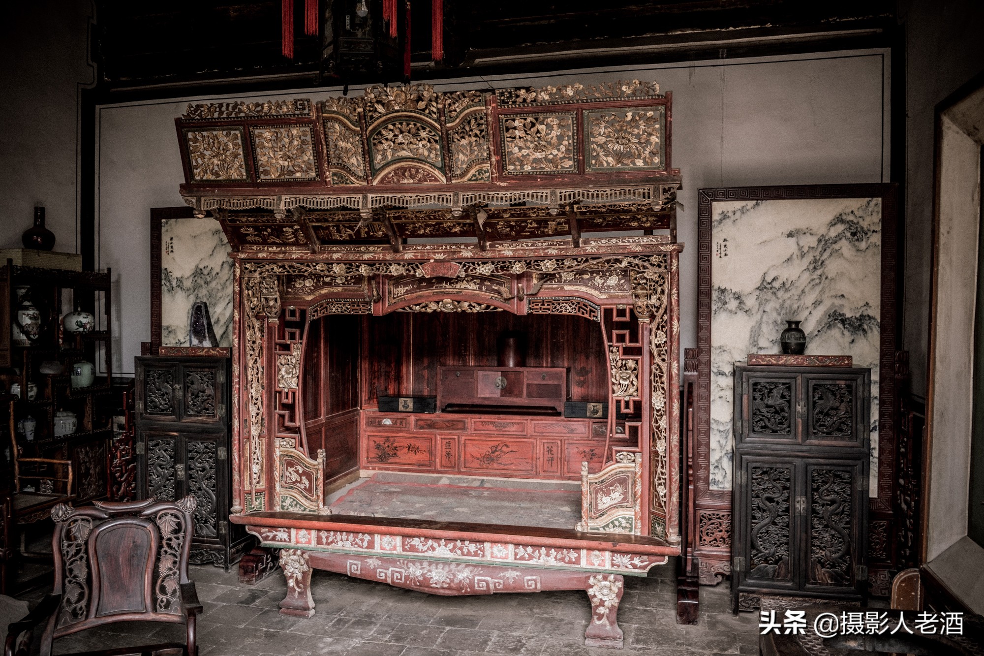 实拍山西平遥古城马家大院:比乔家大院大的多,里面还有地下金库