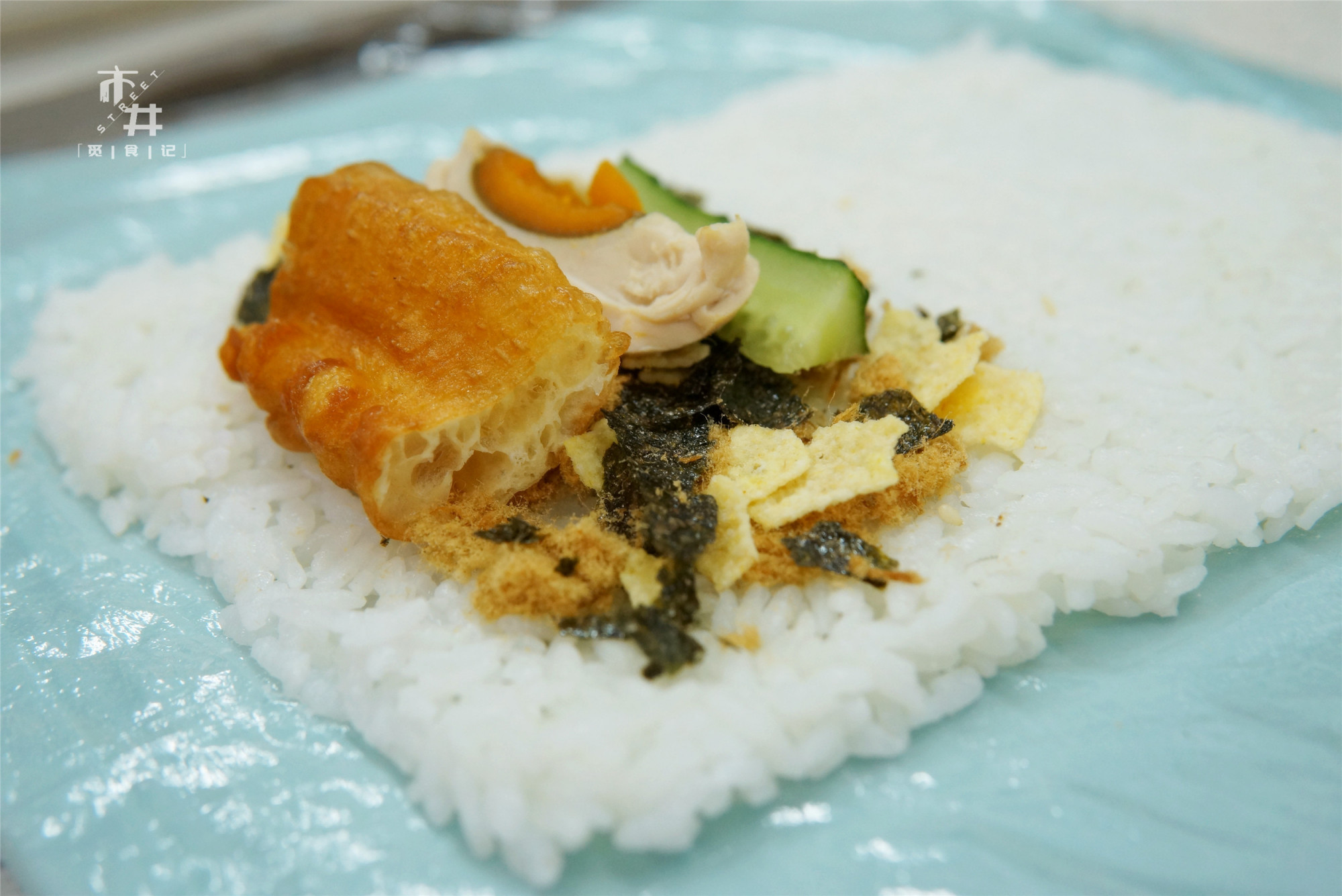 学会这早餐，家里的米都不够吃了，上班上学拿一个就走，营养好吃