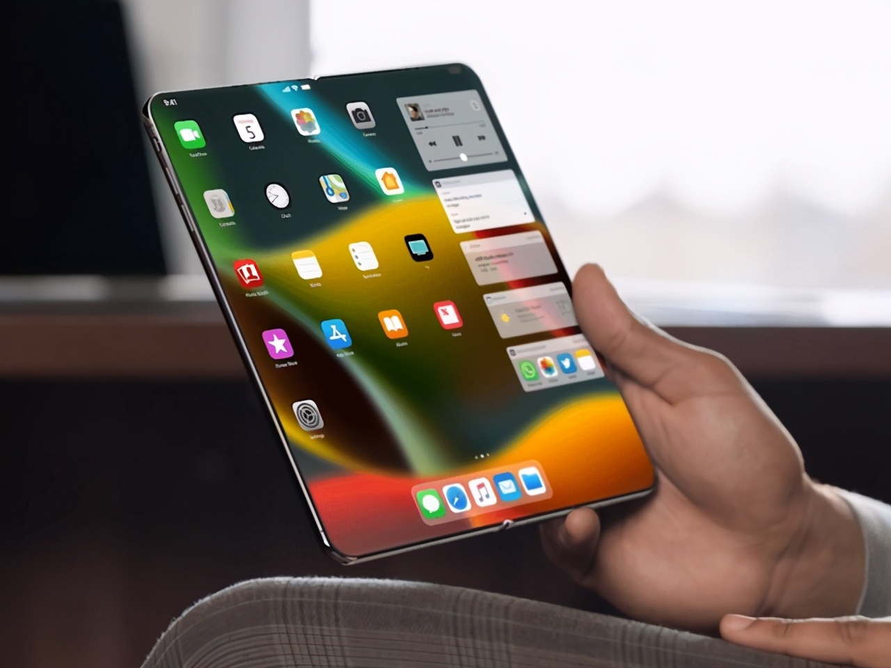 苹果将于2022年发布折叠屏iPhone，折痕彻底消失