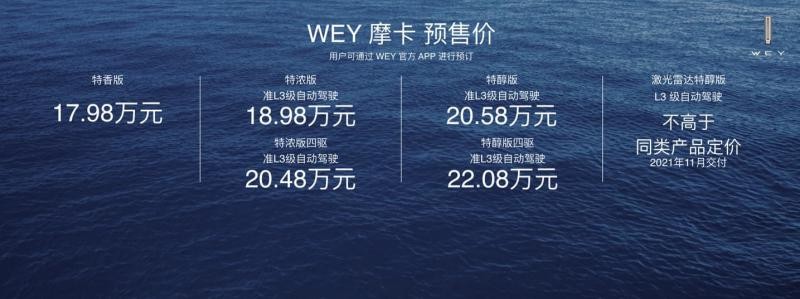 WEY摩卡5月21日“摩”力上市 再创智能技术新高