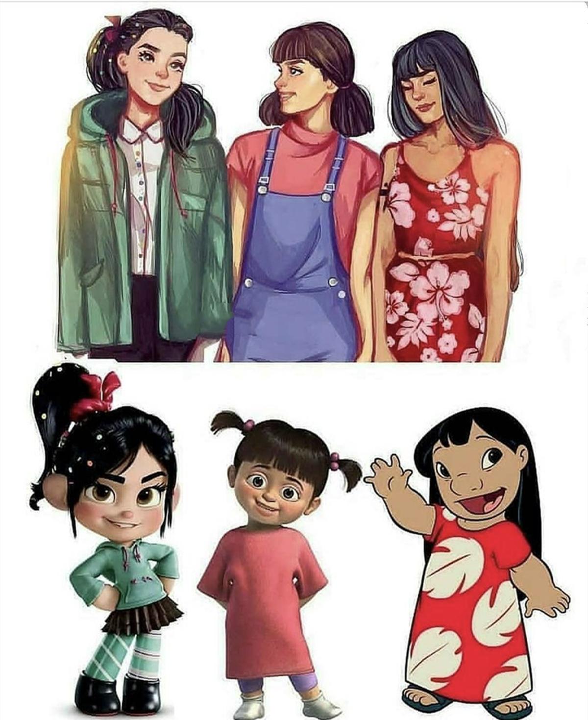 The cartoon characters in the memories have grown up, can you still  recognize every character? - iMedia