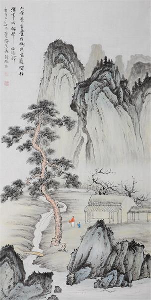 北京国创书画院院长-著名书画家颜娟作品赏析