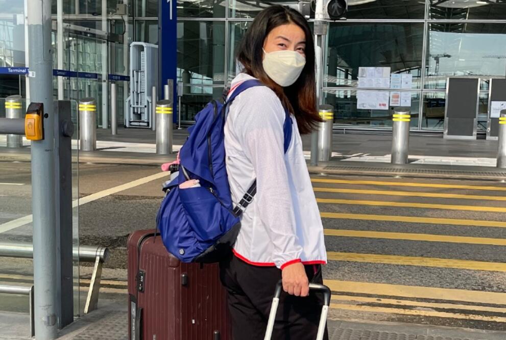 郭晶晶抵达东京！霍启刚深情发文：我会照顾好小孩，支持国家队