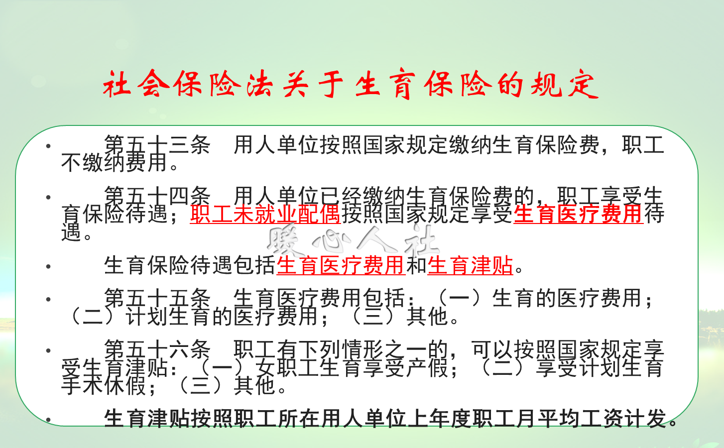 生育保险没有了？可以在保险公司买到吗？生育保险待遇有哪些？ 第2张