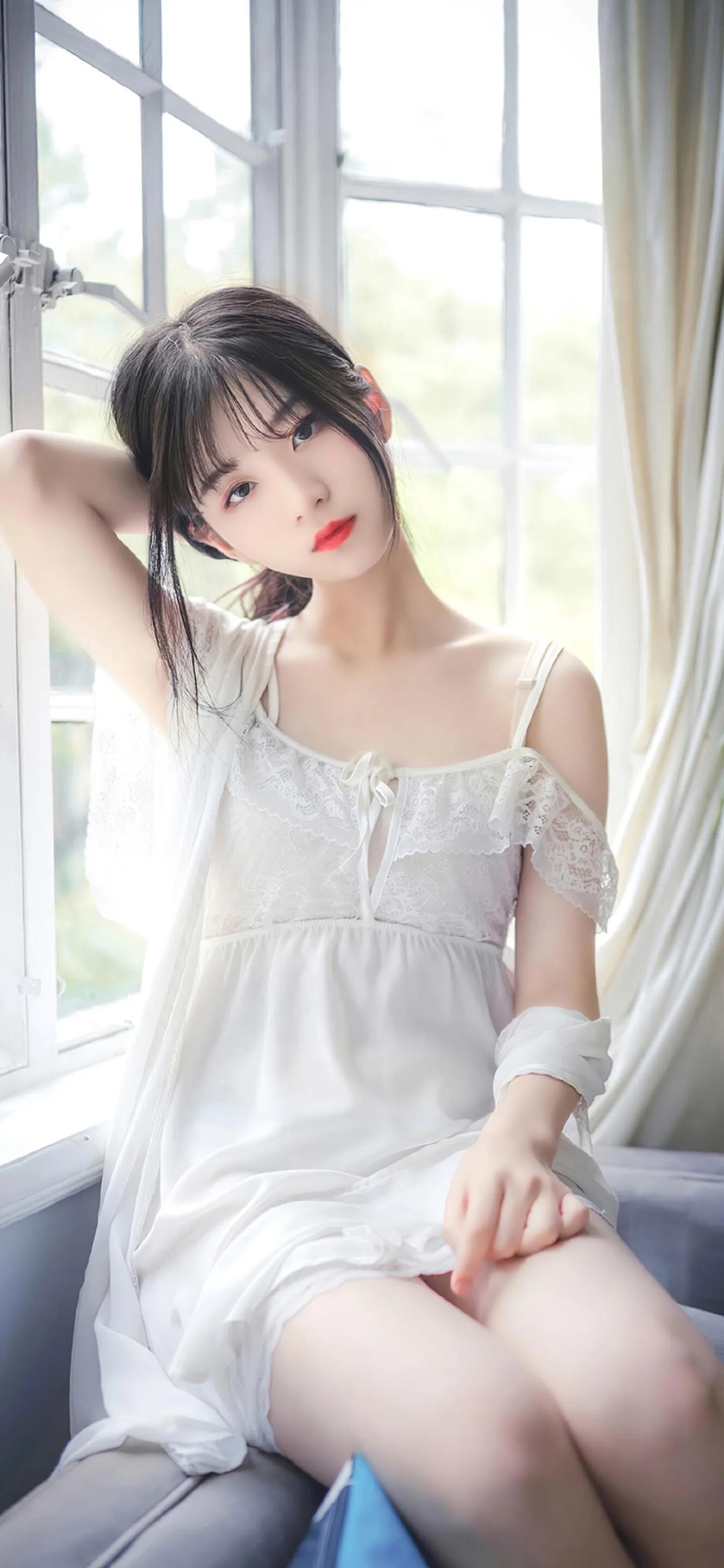 渣男壁纸  美女水墨生花，刹那芳华图片