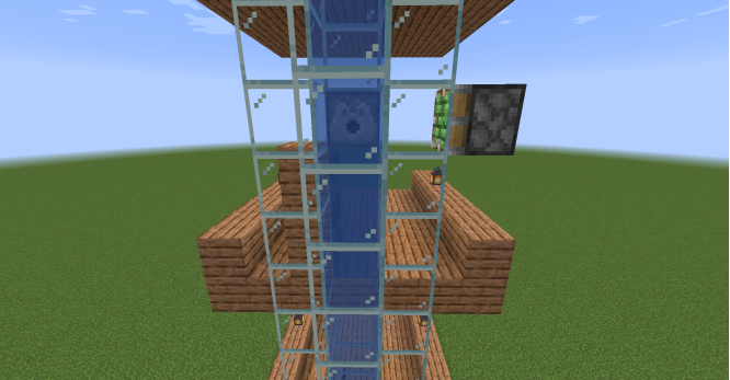 《我的世界》胎教版水电梯教学 3步学会建造高端入户电梯