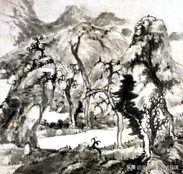 八大山人山水画