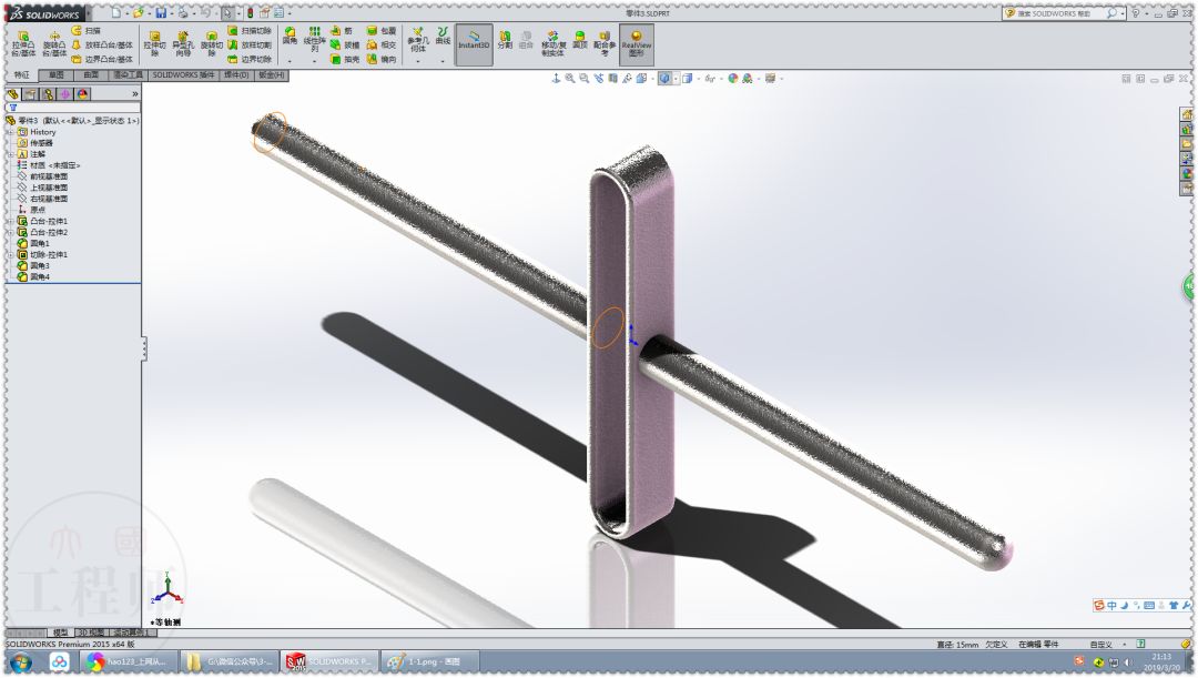 ��SolidWorks��Ƶļ򵥻�е������ֻ�����������