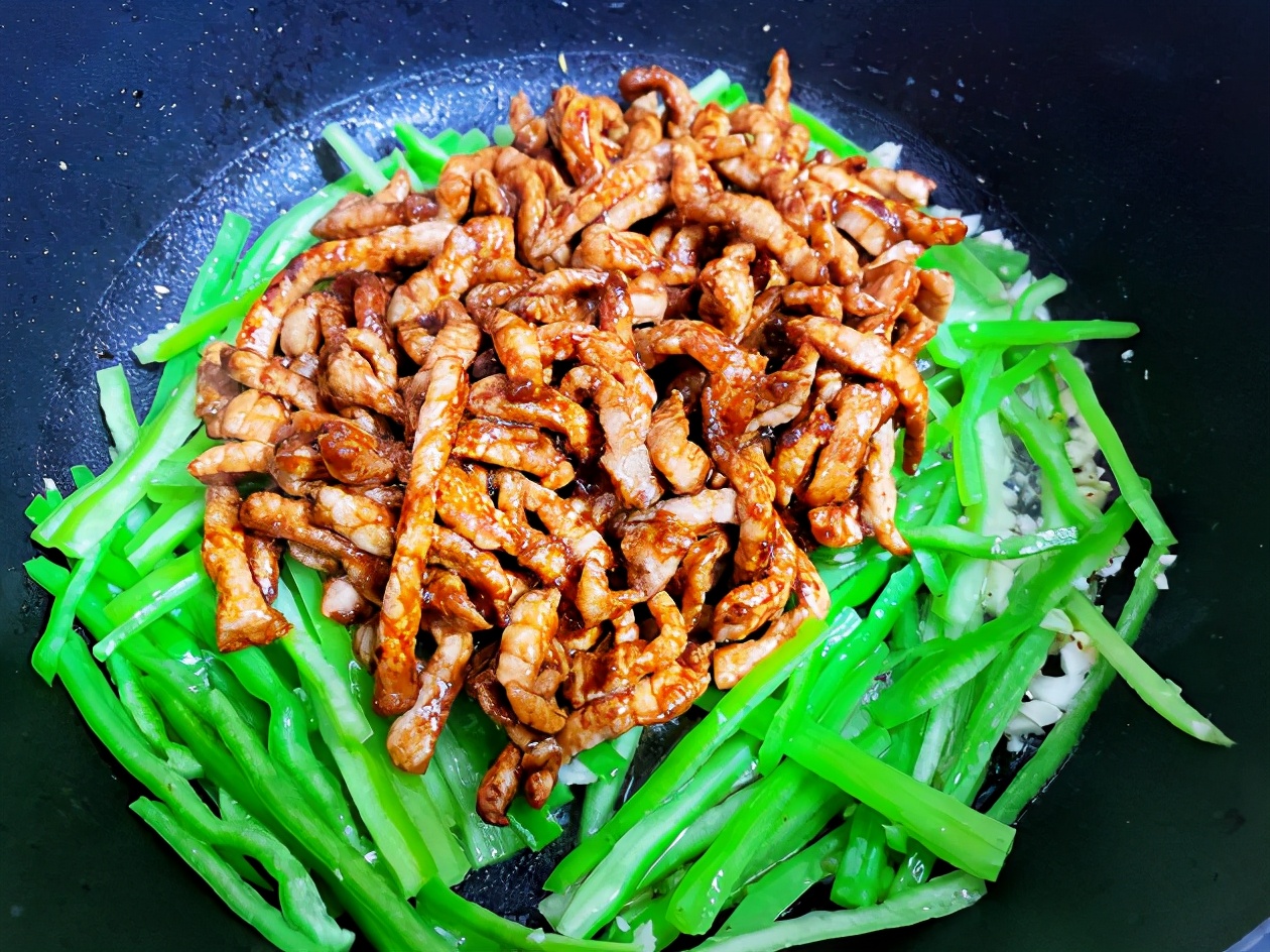 图片[8]-青椒炒肉丝做法步骤图 嫩滑鲜香没腥味-起舞食谱网