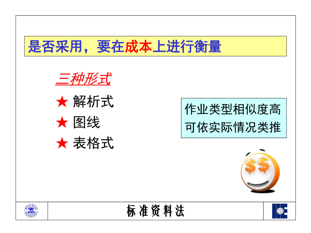 「標桿學習」工業工程之標準資料法