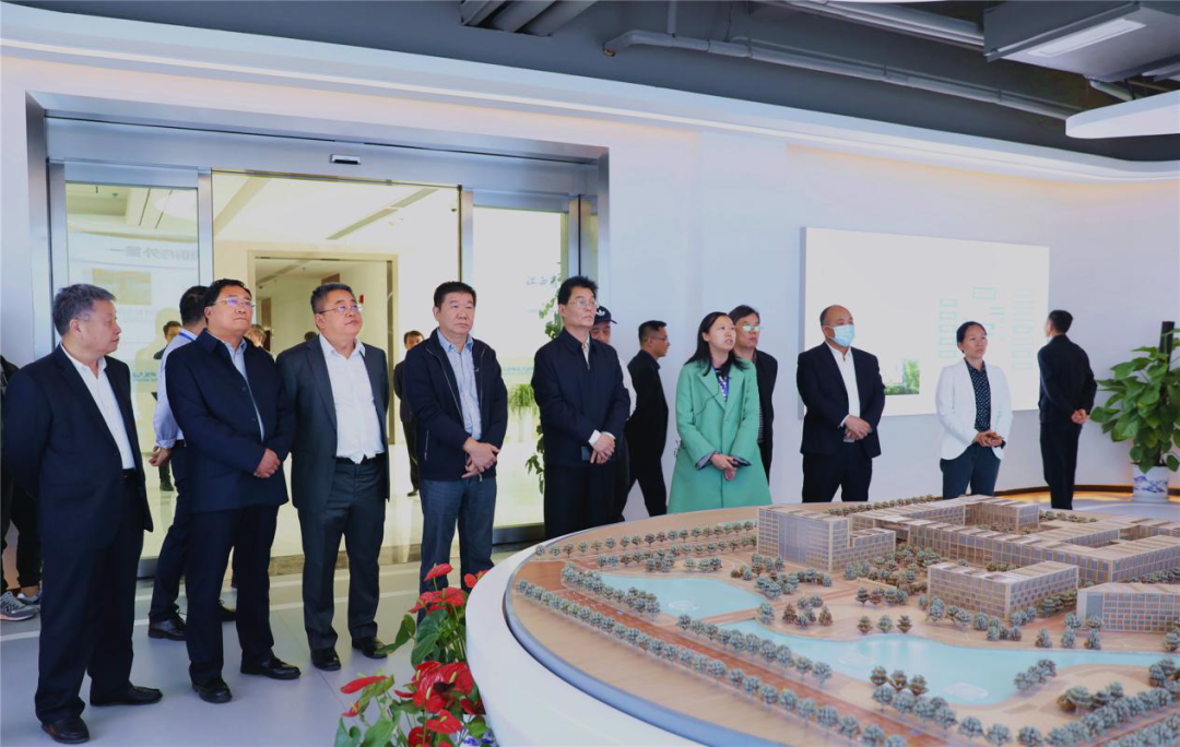 全国中医药产学研协同创新平台领导小组赴新区中医药科创城调研