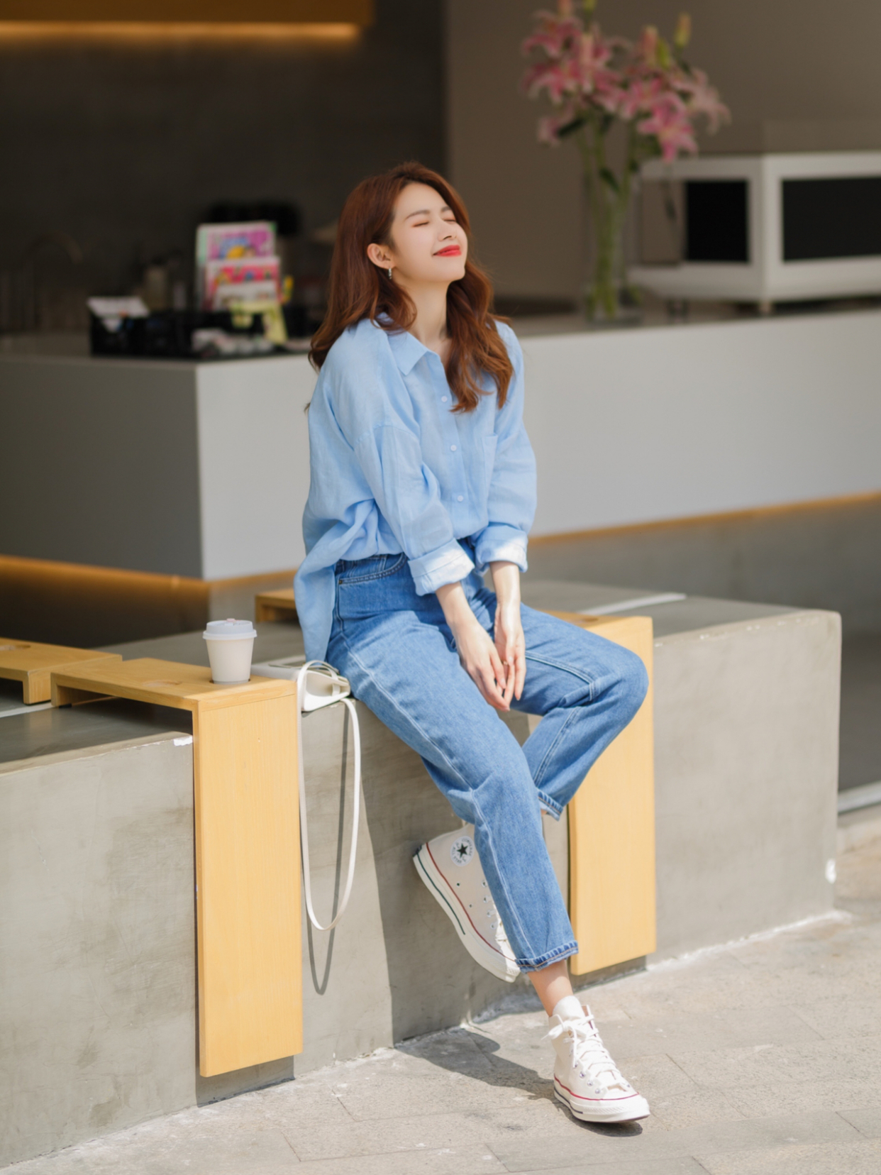 全身照怎么拍9个拍照姿势拍出自然漂亮大长腿