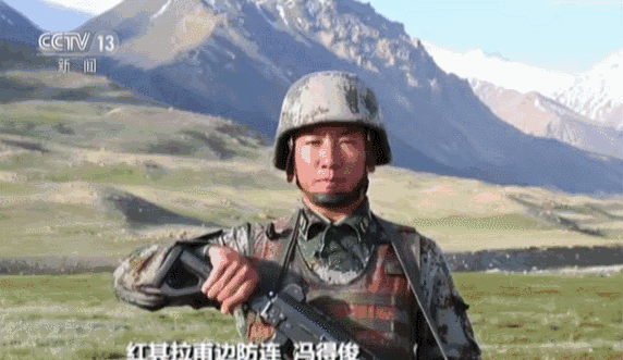 今天，向中国军人致敬！不让英雄流血又流泪