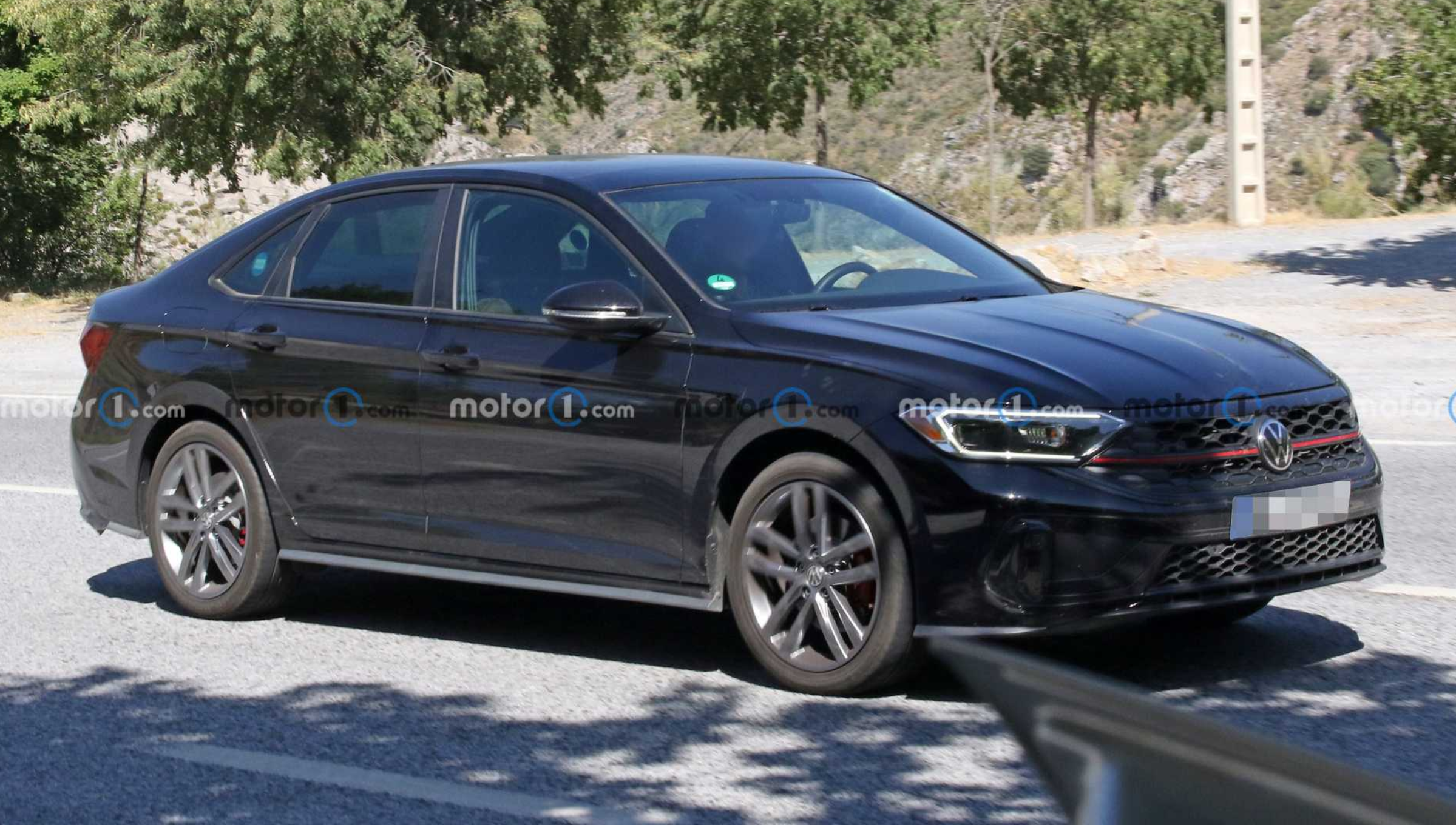 或将使用2.0t发动机,大众速腾gli 无伪谍照曝光