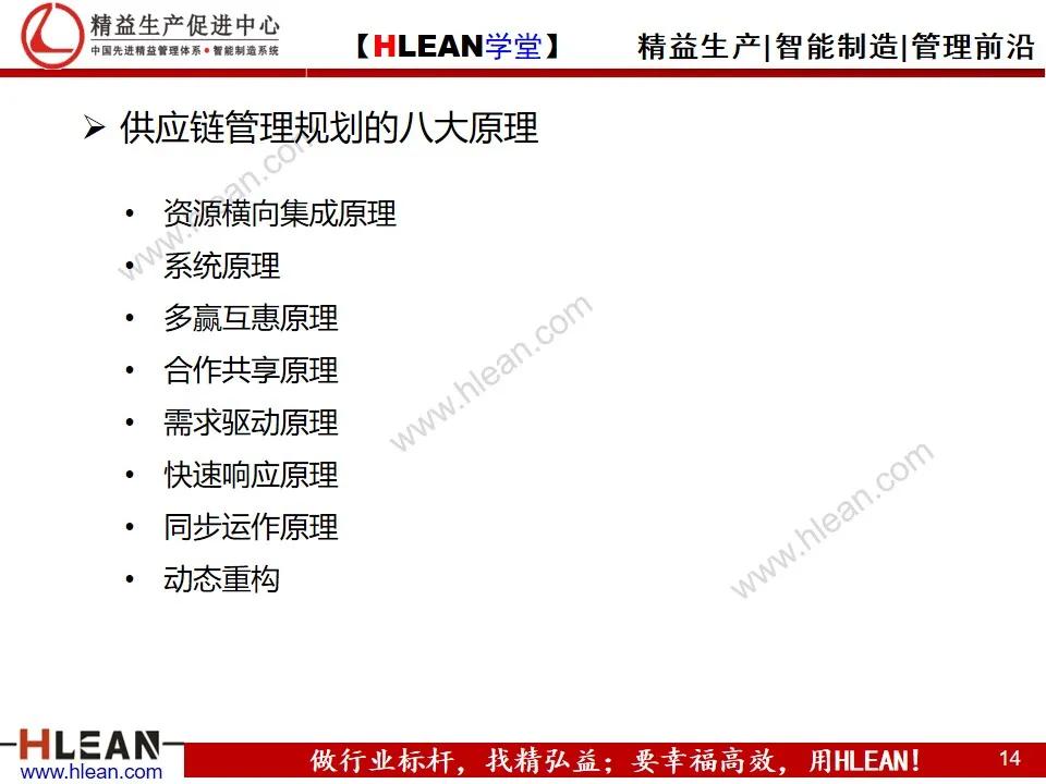 「精益学堂」精益供应链管理（上篇）