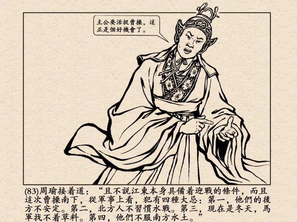 《三国演义》高清连环画第25集——舌战群儒