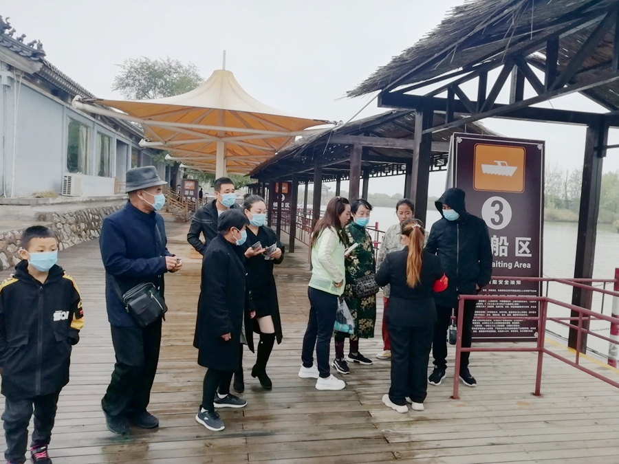 中秋國慶喜相逢,，洽川濕地氣氛濃（組圖）