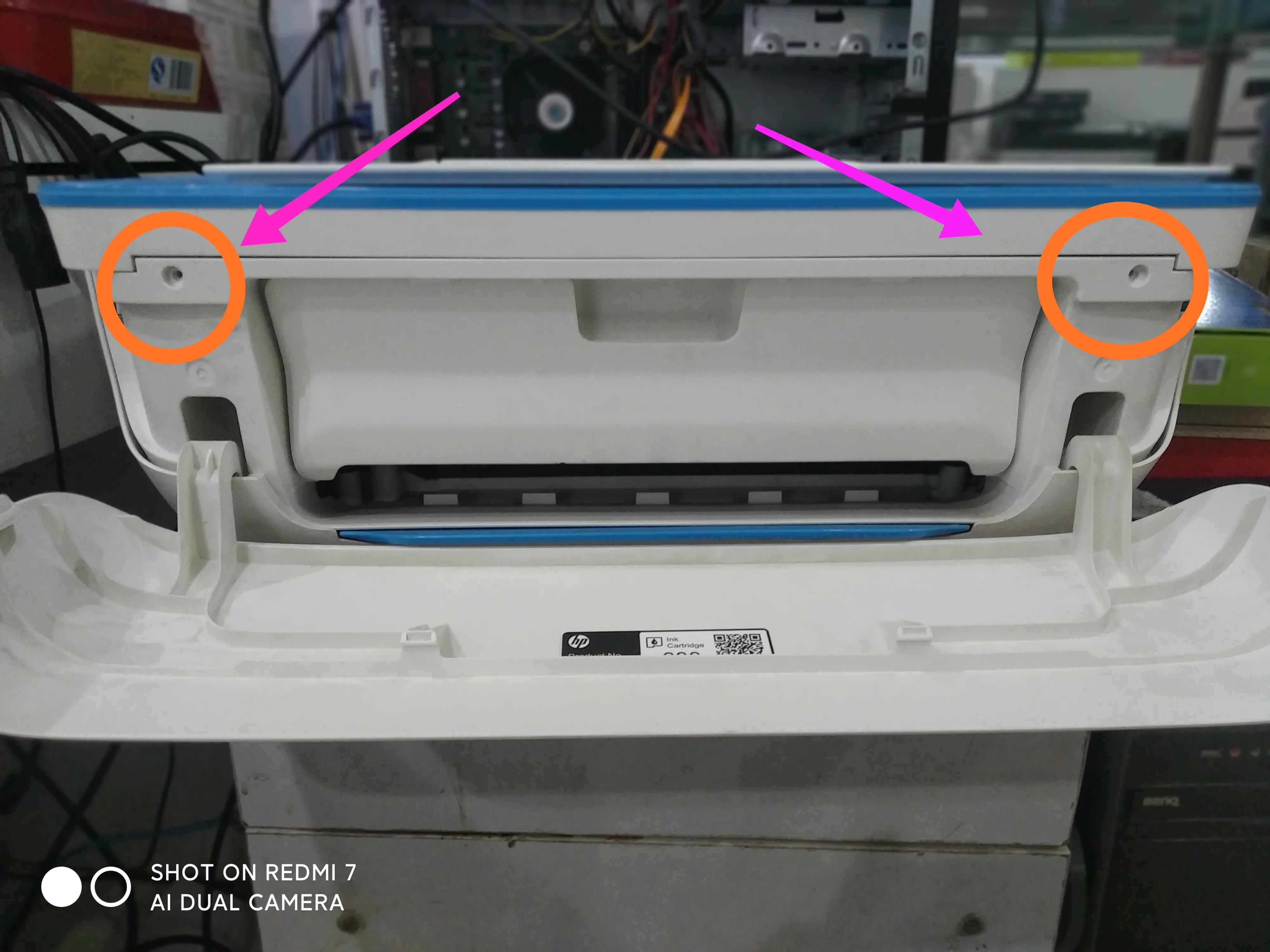 HP Deskjet lnk Advantage 3638 color printer allinone machine does not