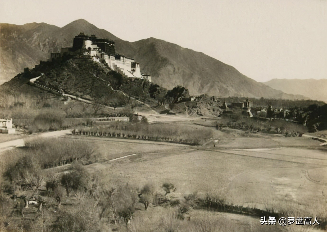 西藏老照片：1926年的拉薩景象