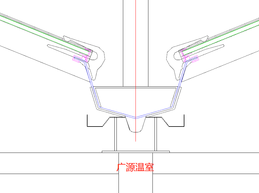 连栋温室大棚集露槽的样式以及应用场景、温室大棚集露槽造价