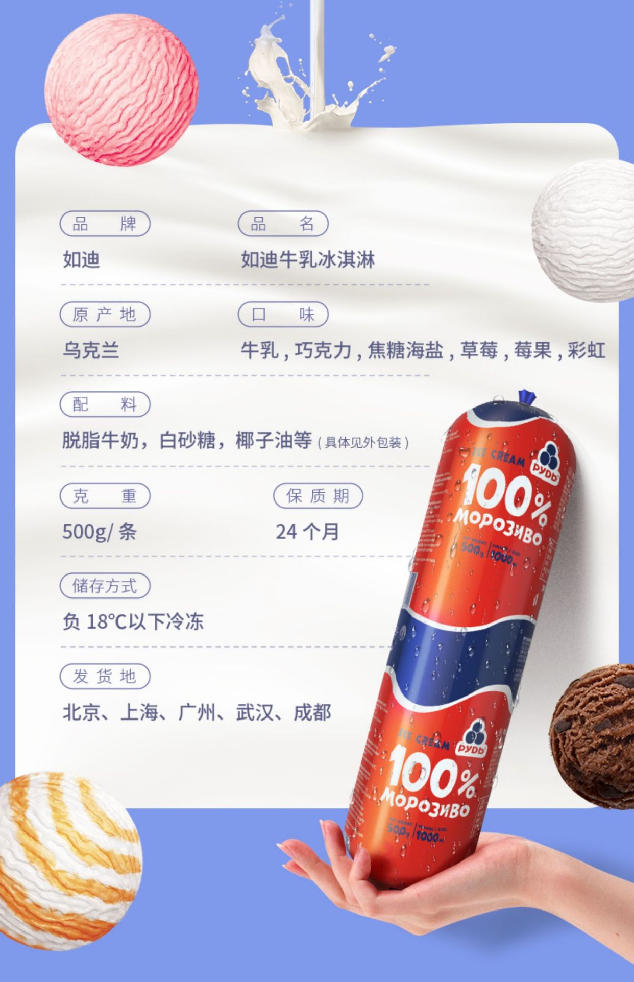 Rudi ice cream, the number one ice cream in Ukraine iNEWS