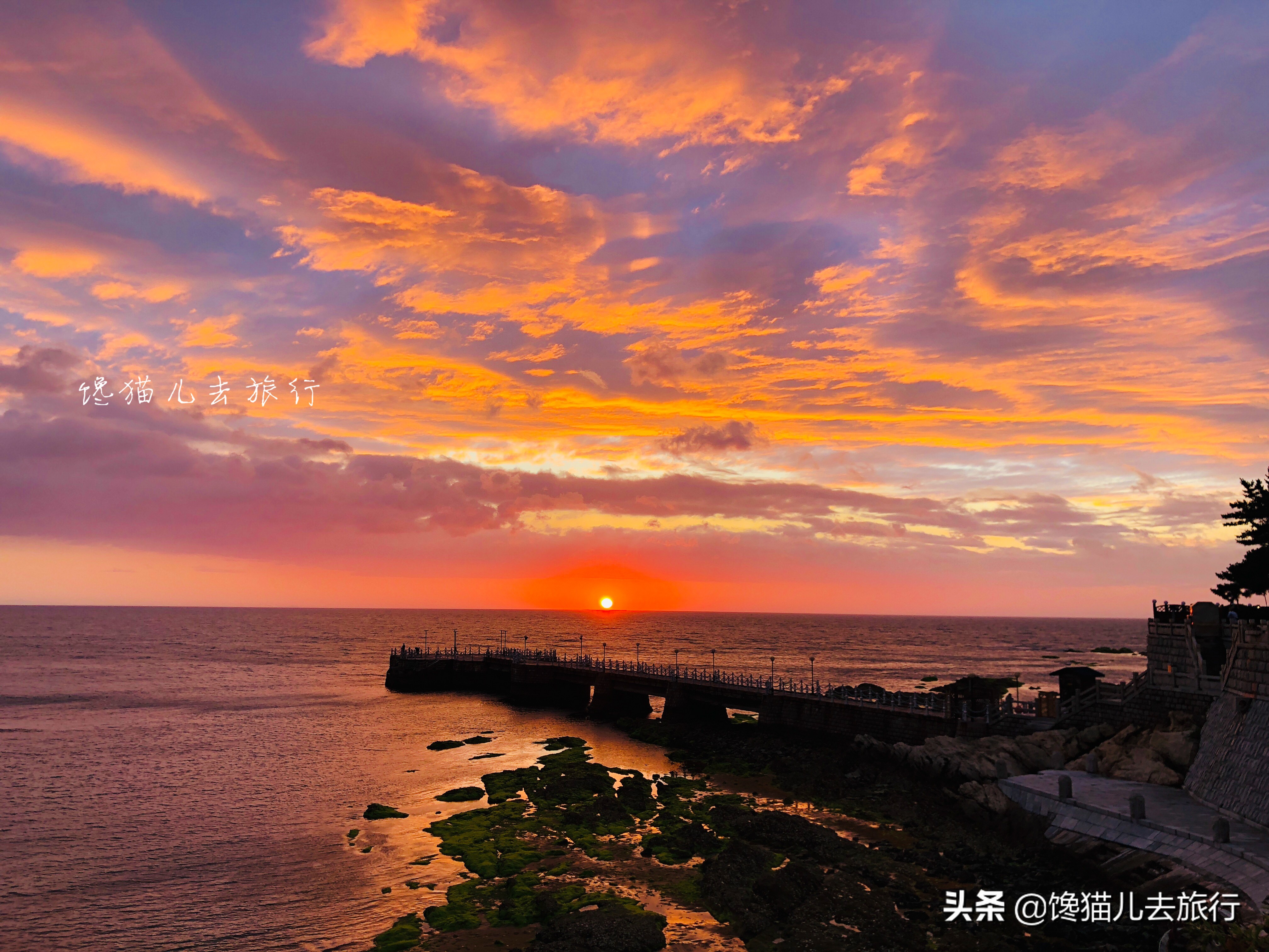 威海最美景色在佛顶 没门票还能喝泉水 可看270度海景 馋猫儿去旅行 Mdeditor