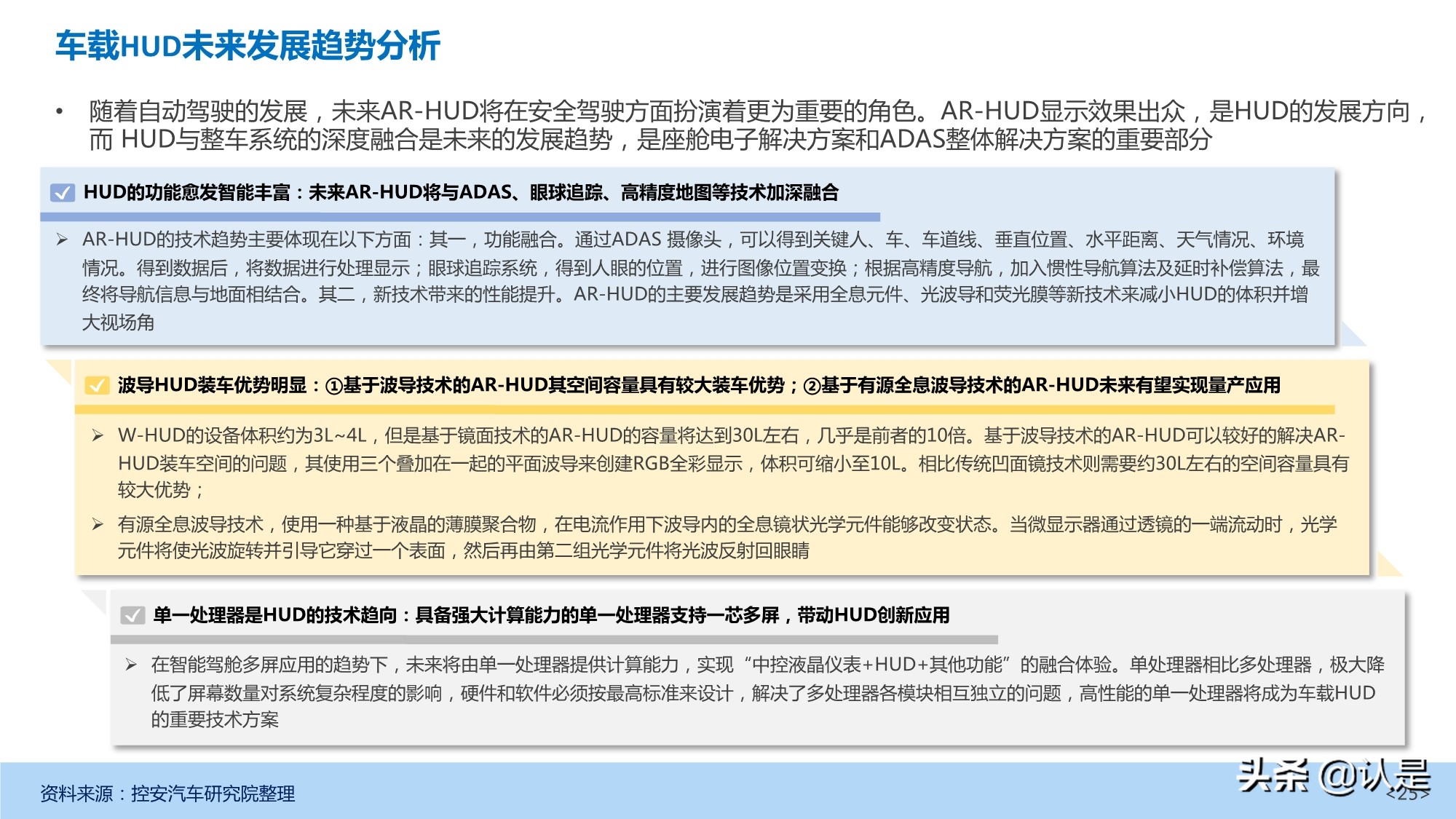 汽车抬头显示（HUD）产业发展深度研究报告