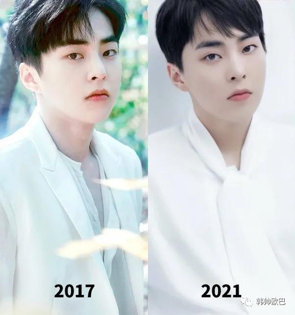 四年前VS今年的这位男团爱豆,简直是一模一样