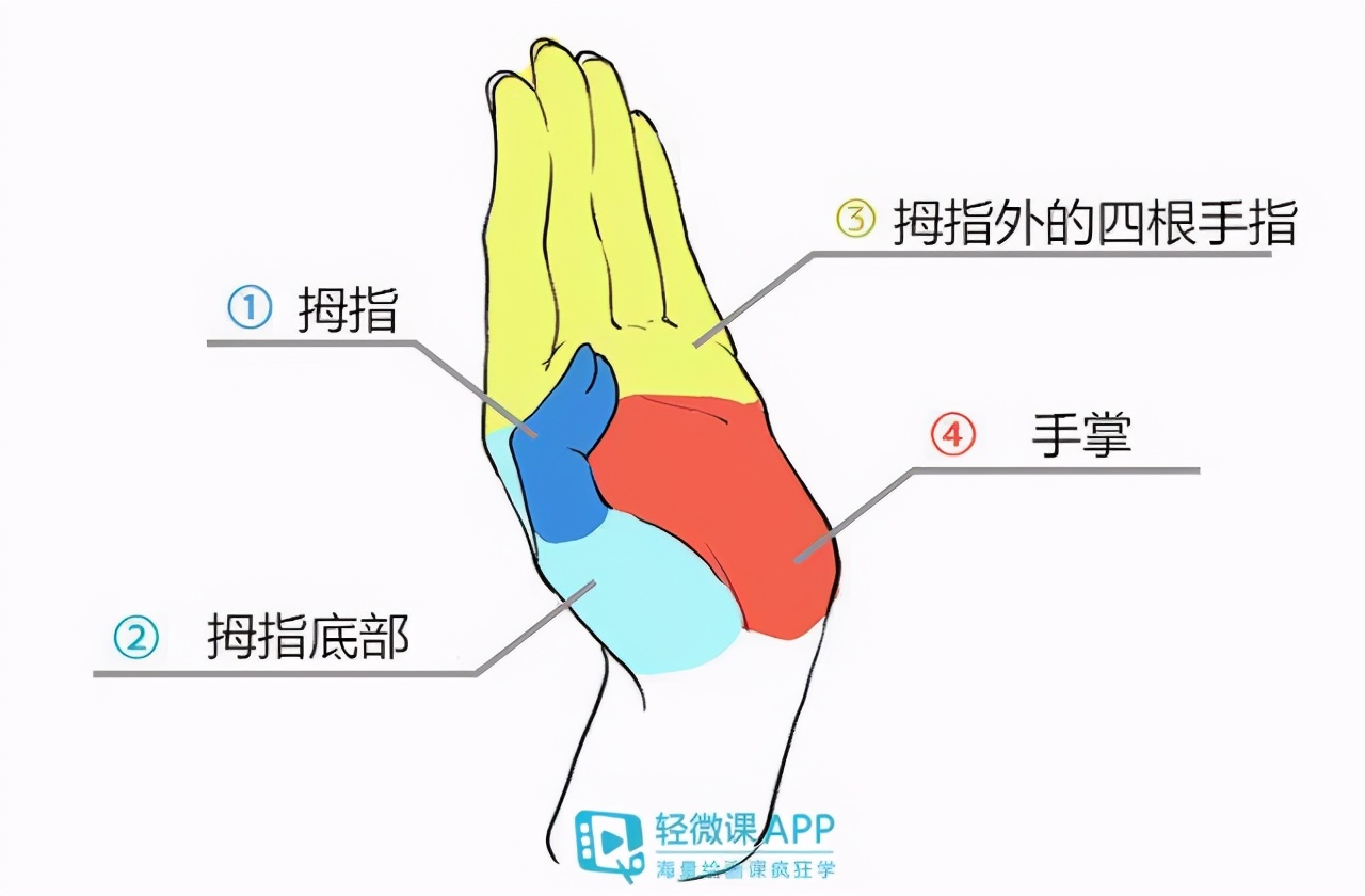 漫画手的画法快get起来