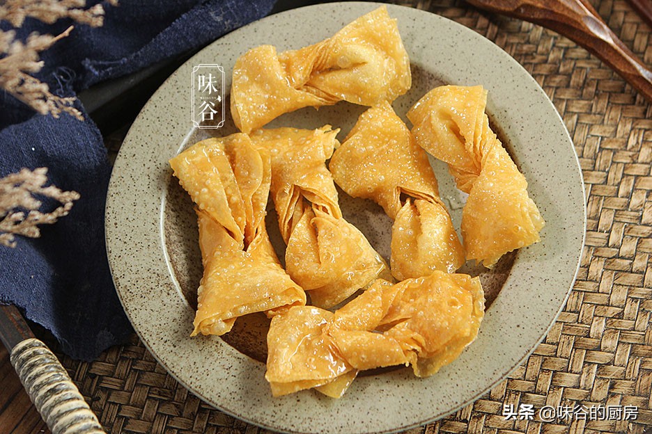 廣東特色賀年小吃，在家也能做，寓意錢包滿，香脆可口，年味十足