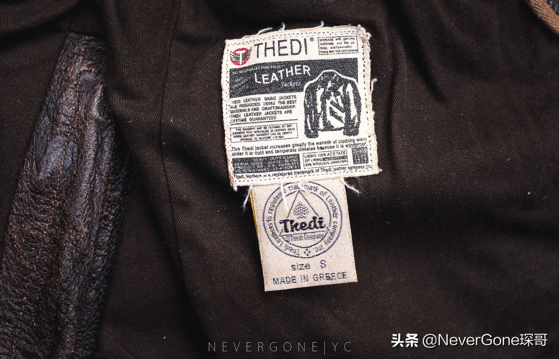 小众没人气的皮衣：Thedi J100做旧机车皮衣