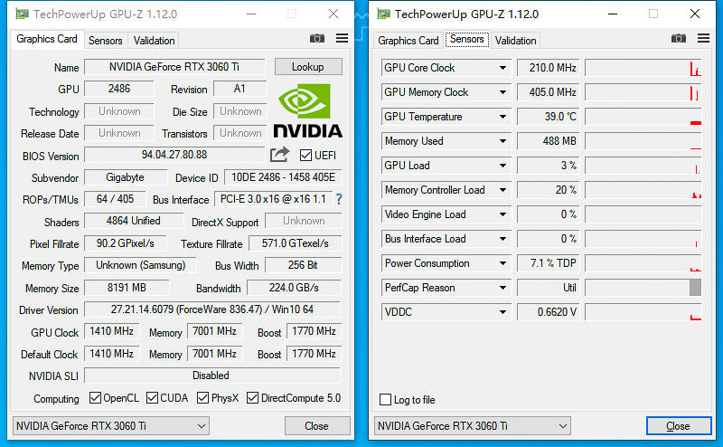 技嘉RTX 3060Ti魔鷹PRO畫(huà)質(zhì)賽博朋克2077實(shí)測(cè)