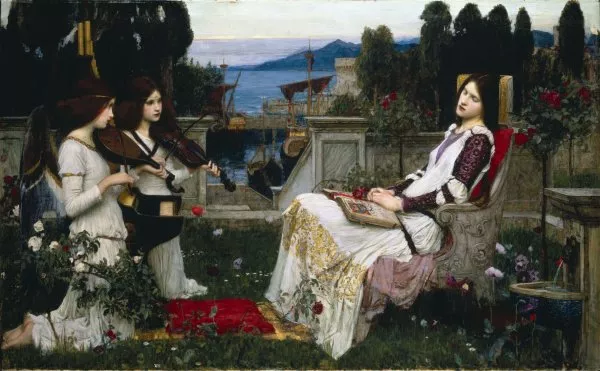 英国画家沃特豪斯 浪漫如梦幻般的唯美画作