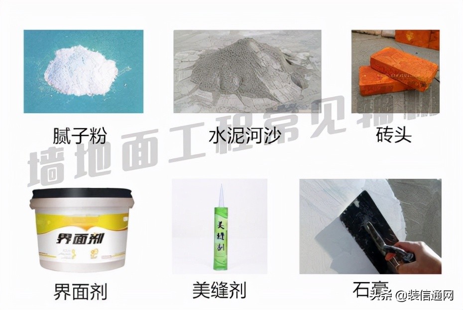 How to choose decoration auxiliary materials?(Attached complete picture