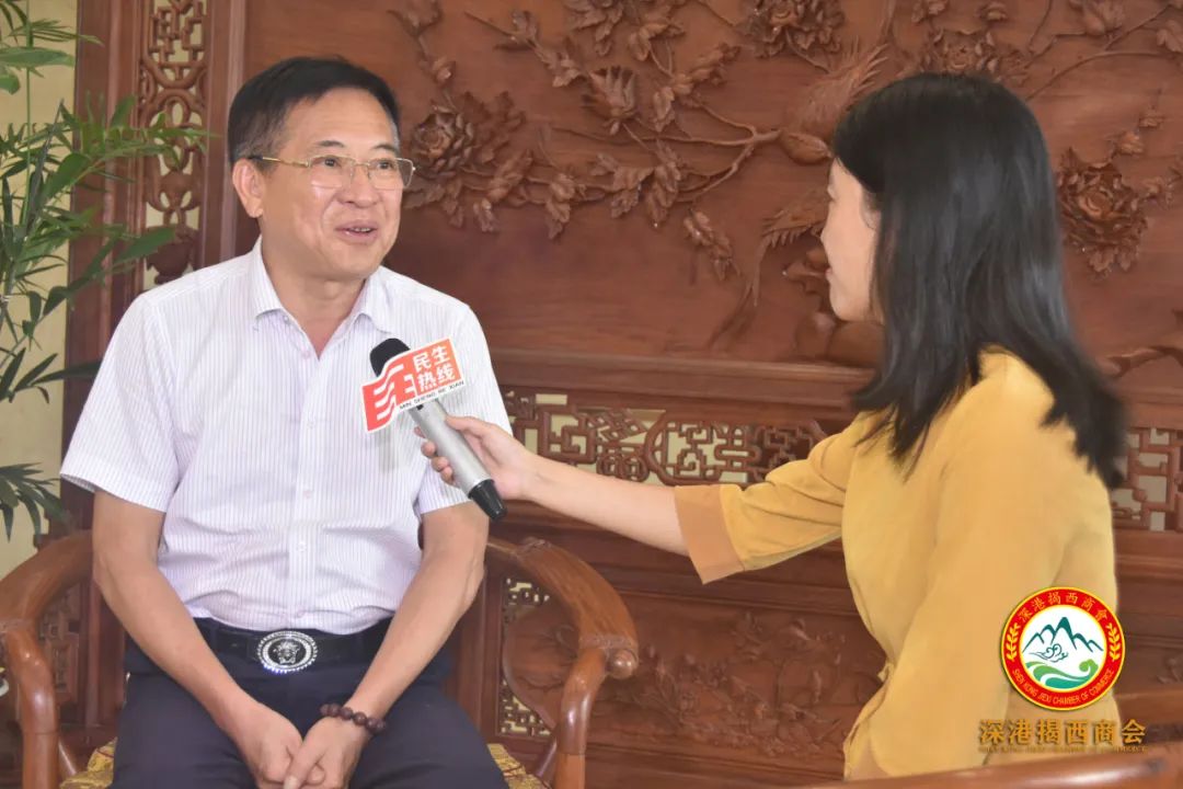 陈展新董事长接受揭阳电视台采访：质量和诚信是我们企业的命脉