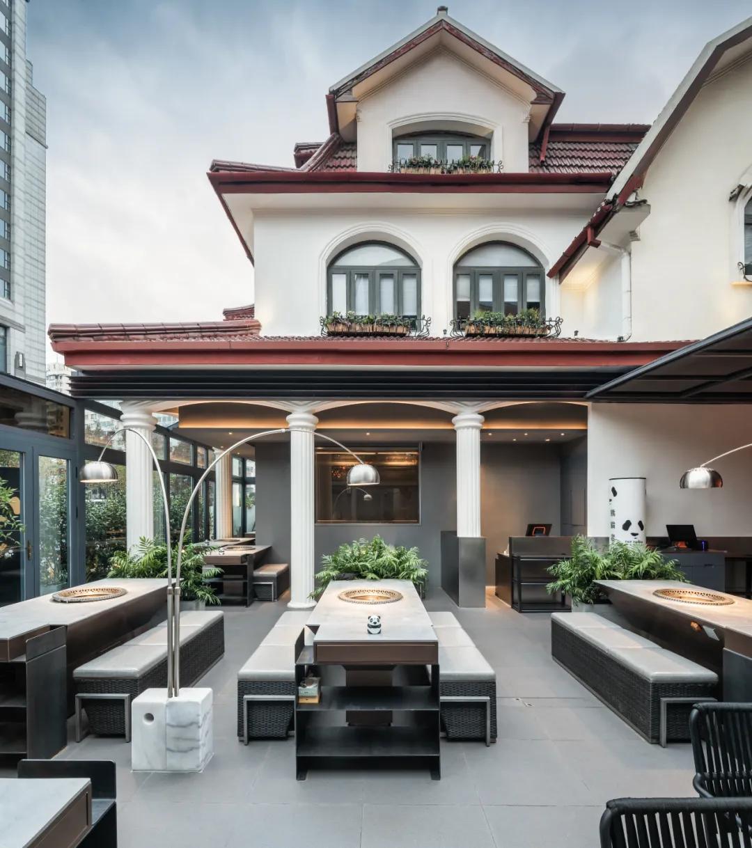 The tide in room of old ocean of dining-room of chaffy dish of Shanghai PANDA 1731 lives