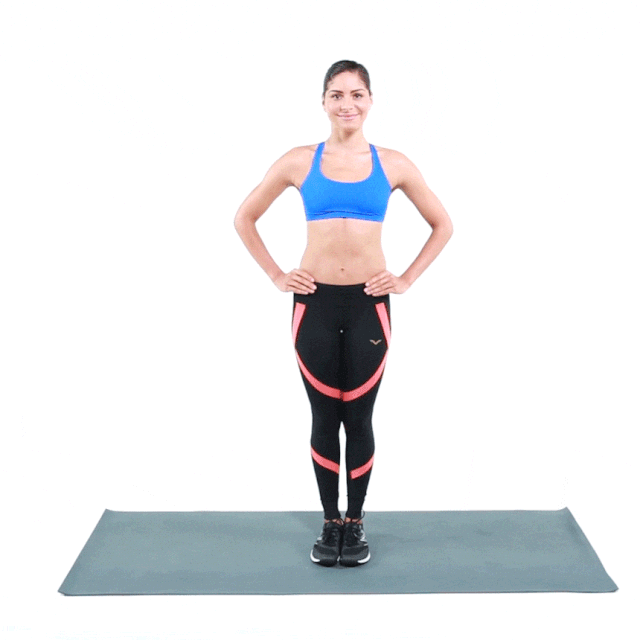 53個高效燃脂訓練動圖，徒手練出好身材