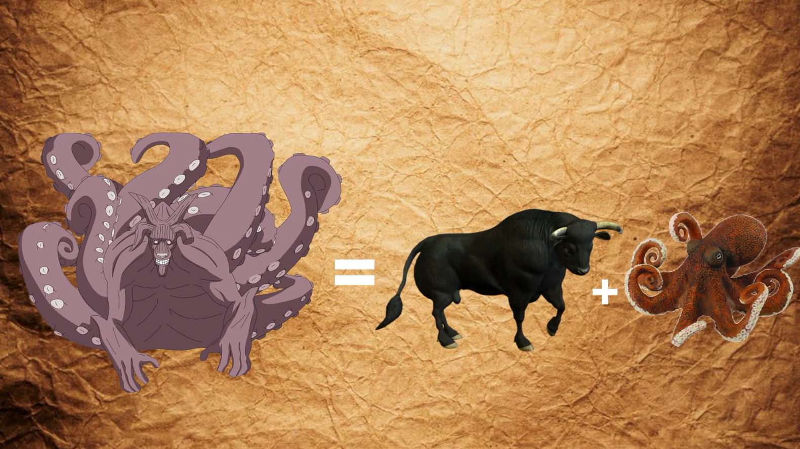 九大尾獸現實世界原型 八尾是章魚水牛組合體 二尾是只可愛喵咪 Zh中文網