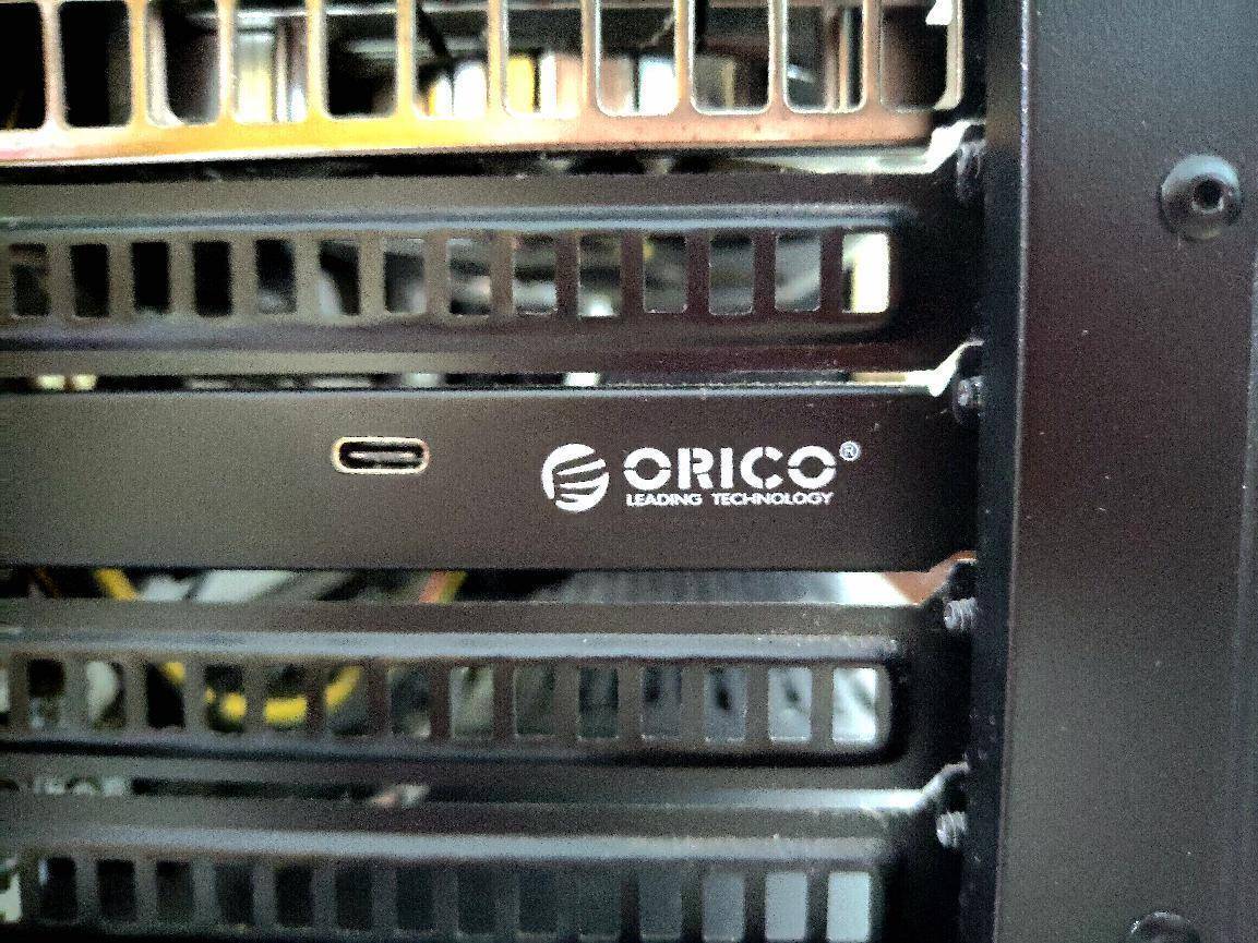 Orico USB3.2 NVMe硬盘盒套装20G雷速评测