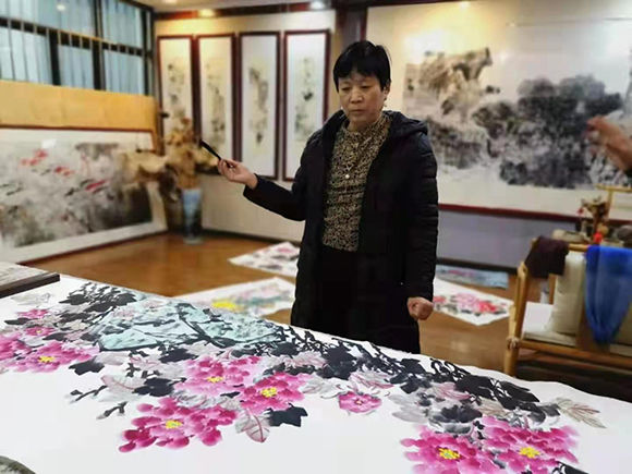 花鸟画家杨淑英作品 雅俗共赏 妙趣横生