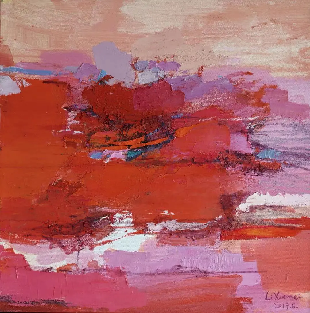 画册与天竺葵:2021李雪玫油画新作选-广州国际艺术博览会