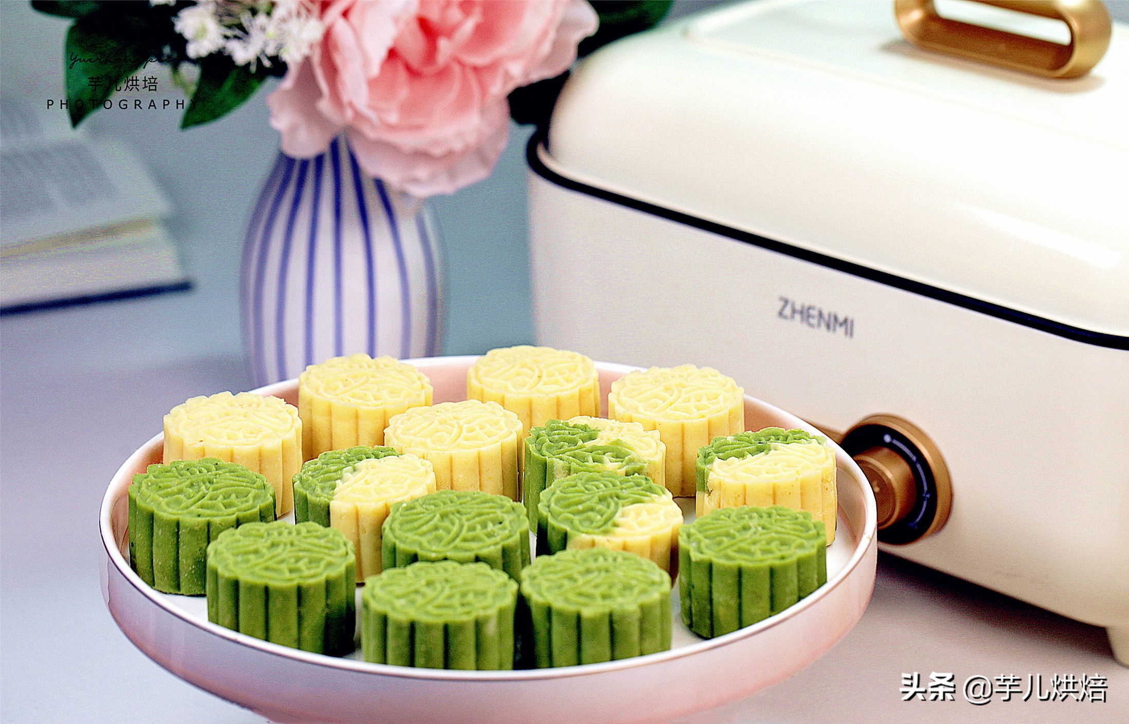 教你做綠豆糕，做法簡單無添加，香甜鬆軟不粘牙，比買的還好吃