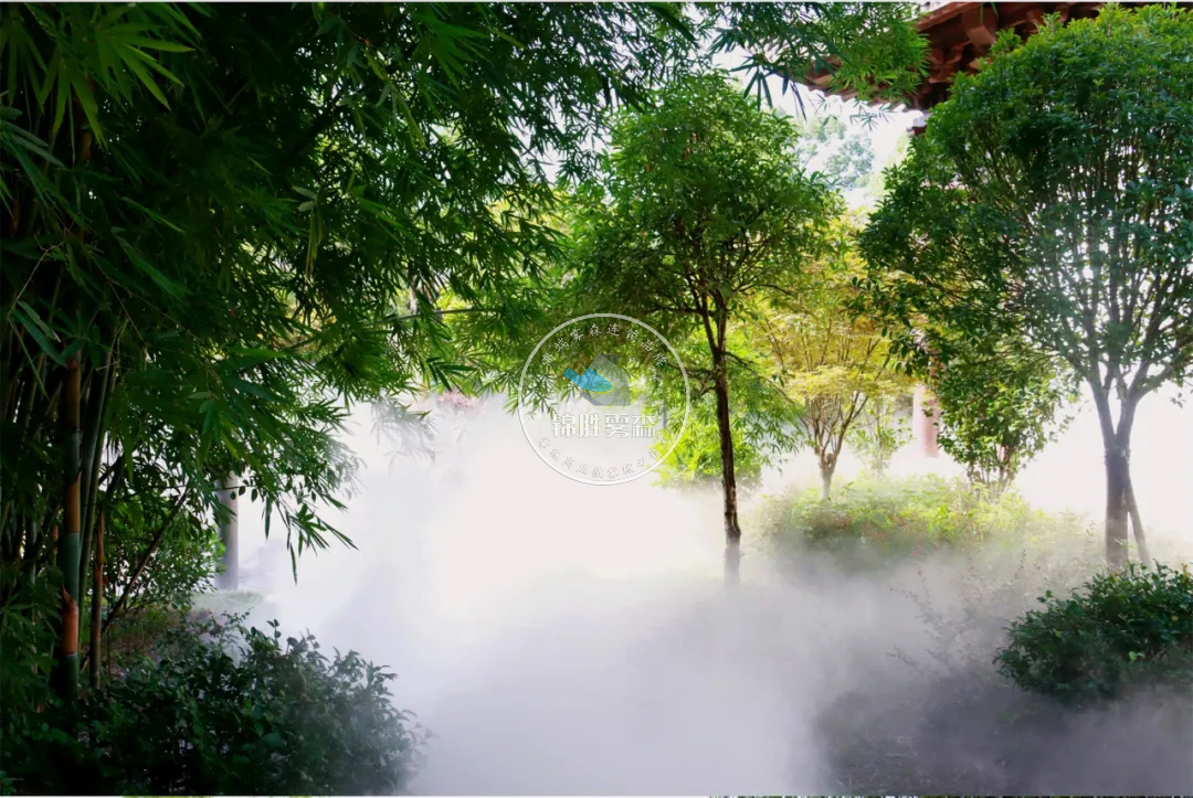 成都锦胜雾森人造雾景观设计，云雾缭绕，体验人间仙境