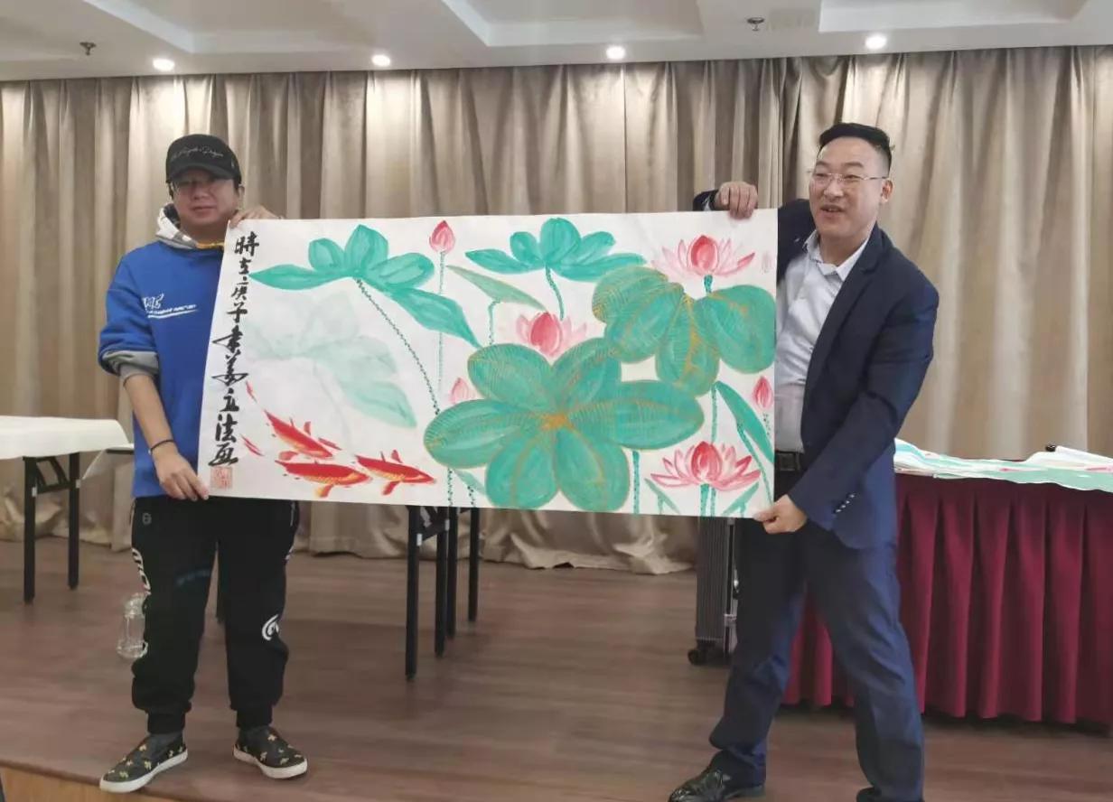 著名书画家姜立法收徒暨刘月宽拜师仪式隆重举行